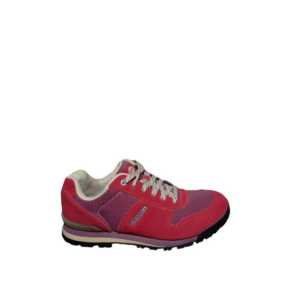 Merrell Women's Pink and Purple Retro Running Sneaker size 8.5